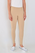 NOMAD YOUTH COMPETITION RIDING TIGHTS BEIGE