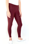 Burgundy Riding Tights