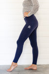 NOMAD YOUTH ATHLETIC RIDING TIGHTS NAVY