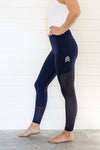 Nomad Equestrian Summer Riding Tights in Navy