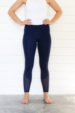 NOMAD SUMMER RIDING TIGHTS - NAVY BLUE